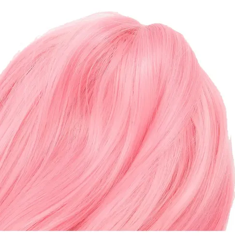 2026 Peluca Rosa Corta Bob, Hermosa Peluca Recta Bob Con