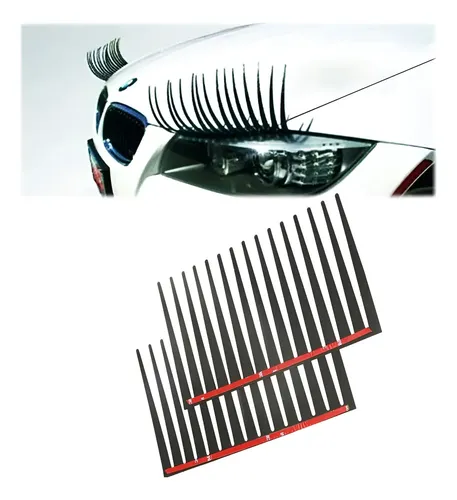 Qp Pegatinas De Pestañas Postizas For Faros De Coche Qcbz