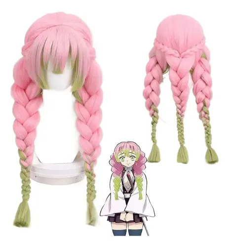 Peluca De Rol Wig Braid, Personajes De Anime Kanroji .
