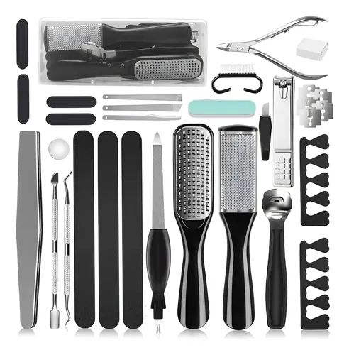 Y Kit Pedicura Manicure Herramienta P Uñas Cuidado Los .