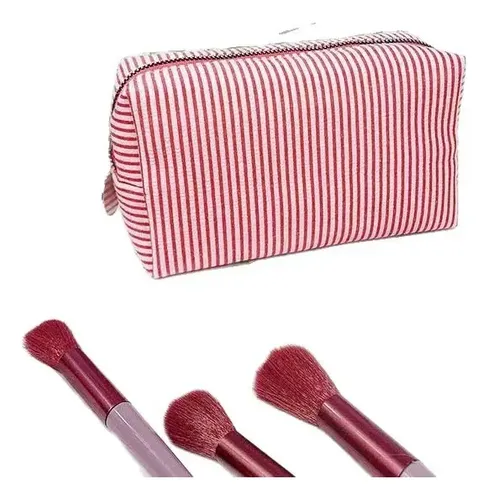 10 Neceser De Maquillaje Portátil,amplio Práctico Para Viaje
