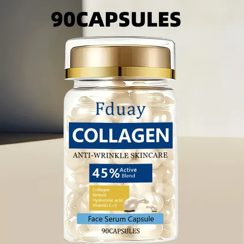 Cápsulas Faciales Colágeno Ácido Hialurónico Antiedad Todo Tipo De Piel Día/noche