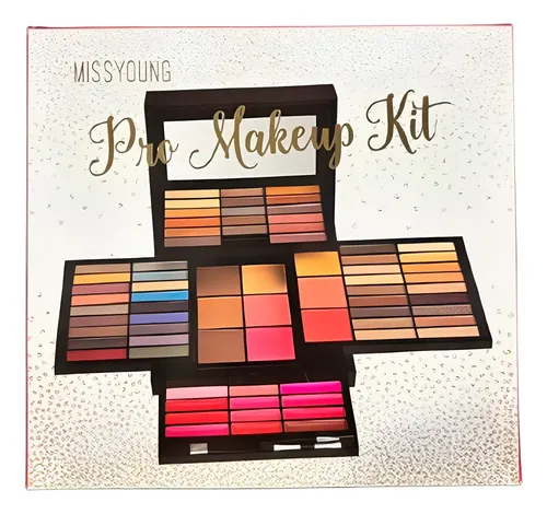 Kit Maquillaje Profesional Super Completo 75 Piezas Estuche