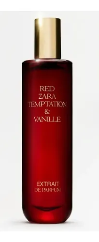 Perfume Zara Red Temptation & Vanille Extrait 50ml Mujer Cítricos