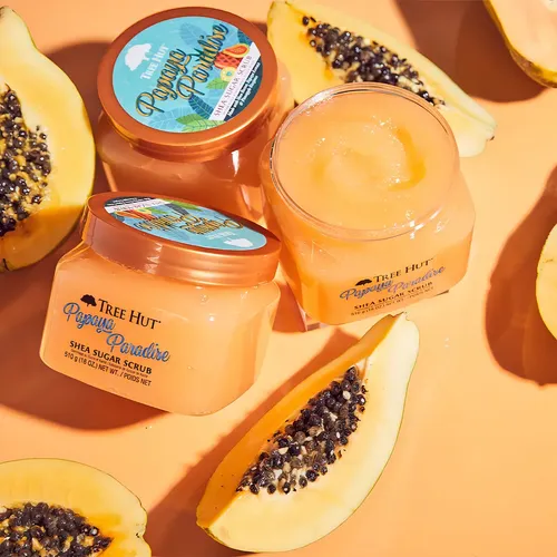 Exfoliante Corporal Tree Hut Papaya Paradise 510g