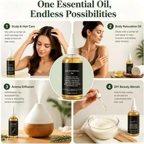Aceite De Romero Para Cabello 100 Ml
