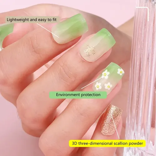 Tiras De Esmalte De Uñas En Gel Curadas (zh0276) Adhesivas E