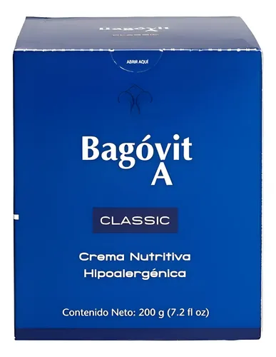 Crema Nutritiva Bagovit A Classic X 200gr