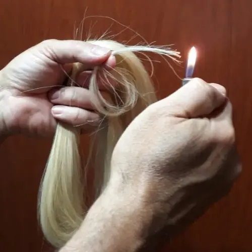Cortinas De Cabello Natural 100%