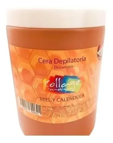 Cera Depilatoria Jalea Collage Descartable Miel 1 Kg