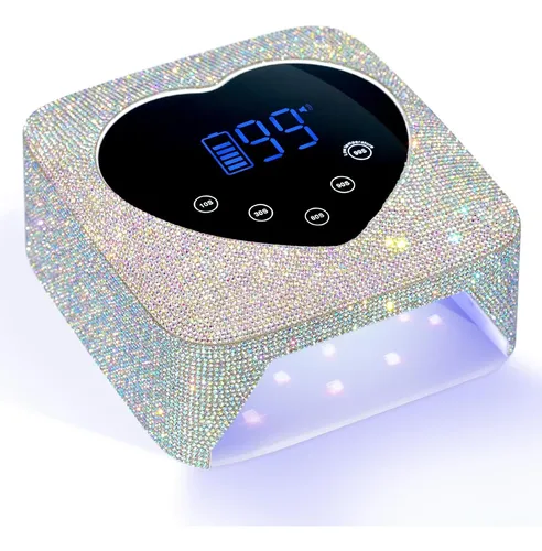 Lámpara Uv Led 72w Recargable Secado Rápido Gel