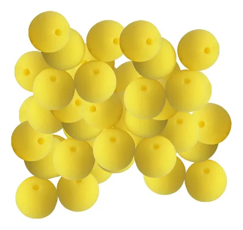 50x Nosas De 2 Pulgadas Para Prácticas Fiesta De Amarillo