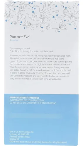 Lavado Íntimo Summer’s Eve 4 Botellas 4.5 Oz Vinagre