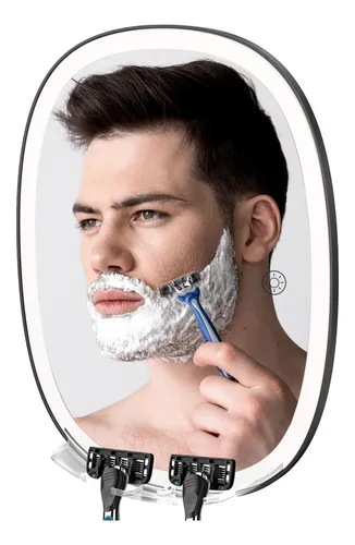 Ducha Resistente Al Agua Con Luz Led Sin Niebla Cosmirror