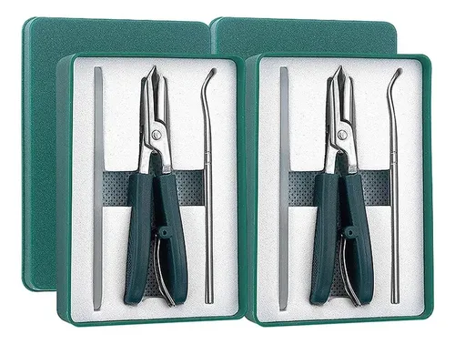 Calidad Superior Cortauñas Profesional Hawkbill De 2 Pieza .