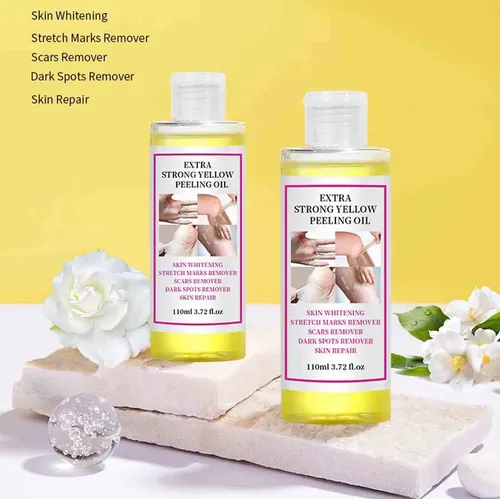 Aceite Exfoliante Amarillo Gextra Strength Para Blanquear La Piel