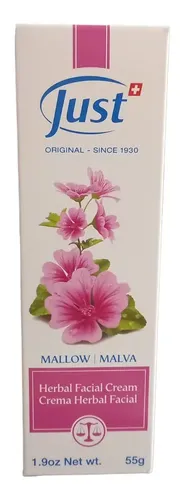 Crema Malva Humectante De Rostro 55gr. Just Piel Sensible