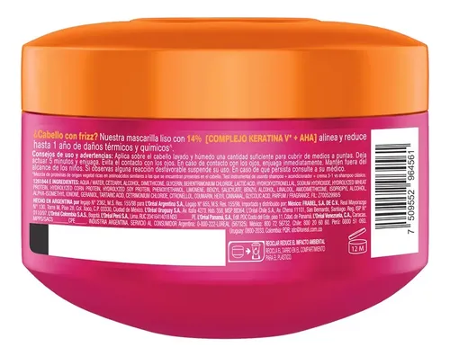 L’Oréal Paris Elvive Dream Liso Tratamiento para Cabello con Frizz 100 mL