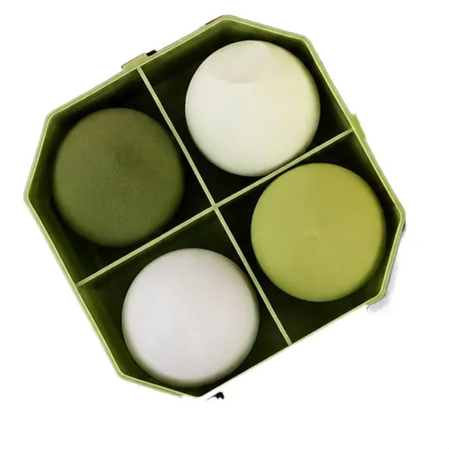 Powder Compact, Cojín, Esponja De Maquillaje, Herramientas D
