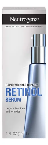 Sérum Reparador Rápido De Arrugas Neutrogena, 1 Onza Líquida Todo Tipo De Piel Día/noche