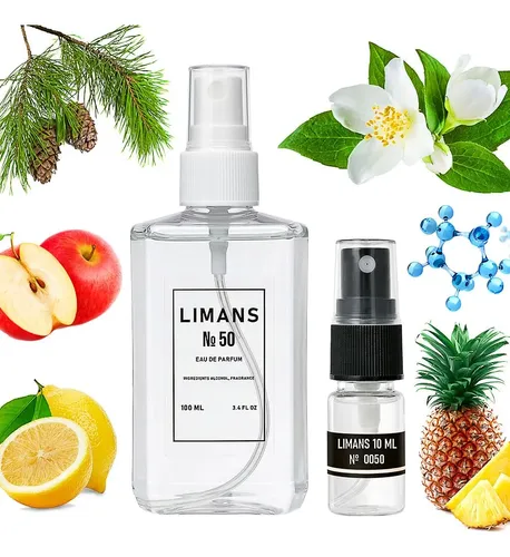 Eau De Parfum Limans No. 50 Para Mujer, Afrutado Y Leñoso, 110 Ml