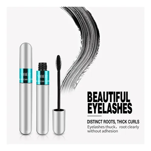Máscara De Pestañas Vibely, 5 Unidades, Cosméticos Impermeab