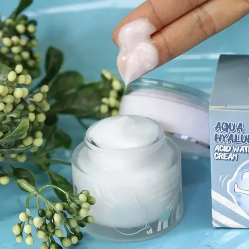 Crema Hidratante Facial Elizavecca Aqua Hyaluronic Ácido Hialurónico 50mL