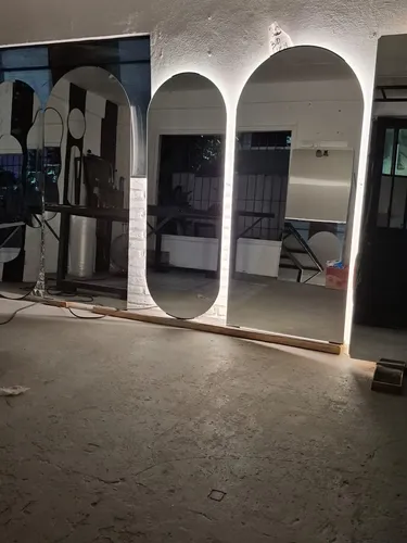 Espejo Píldora Bordes Pulidos Luz Led 170×60