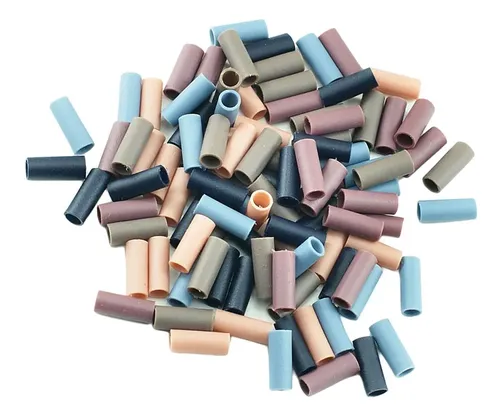 100 Tubos Para Bricolaje, Una Banda Elástica Para El Pelo