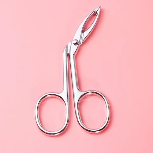Pinzas Profesionales Para Cejas, Punta Oblicua, 2 Unidades