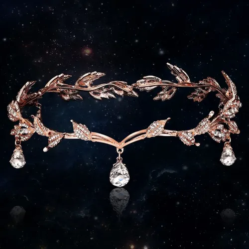 Diadema De Elfo For Mujer, Tiara De Hadas For Mujer Ww