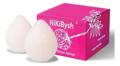 Esponjas Faciales Konjac 2u Nikibysh Nksd-003