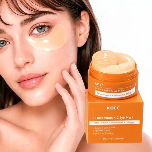 Parches Koec Pdrn Vitamina C Colágeno Para Ojeras X60