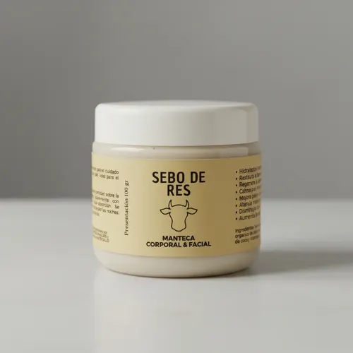 Crema De Sebo De Res. Cicatrizante Dermatitis