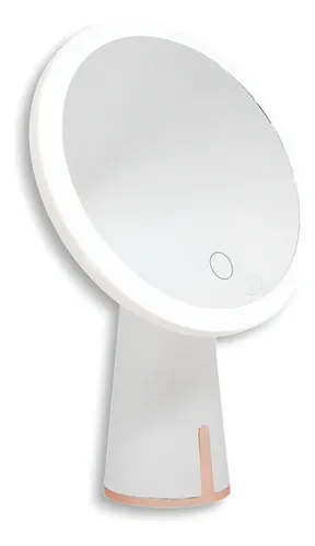 Espejo Maquillaje Led Practiled USB 30 Leds 3 Tonos Luz Ajustable Blanco