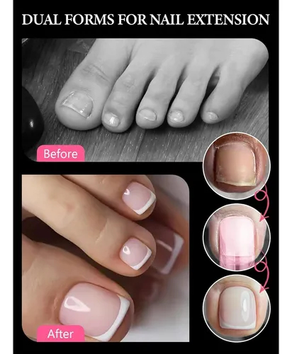 Kit De Uñas De Gel Poligel Ebanku Para Uñas De Los Pies