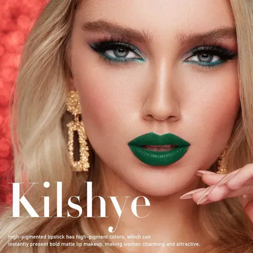 Lápiz Labial Líquido Mate Kilshye Green