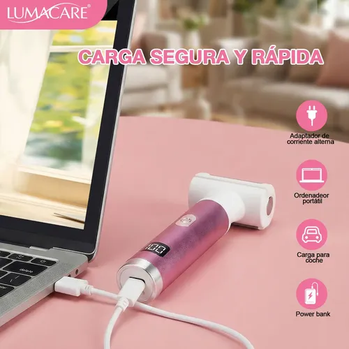 4 En 1 Depiladora Eléctrica Facial Rasuradora Para Mujer Rosa