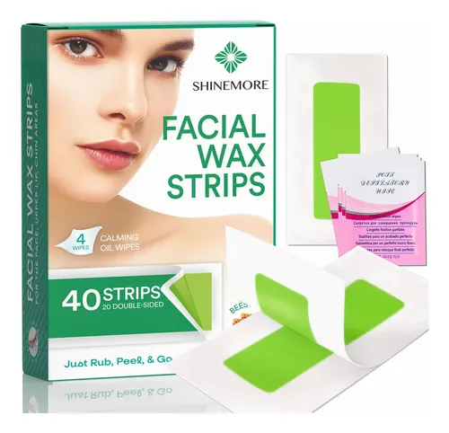 Shinemore Tiras De Cera Facial Para La Depilación – Hipoaler