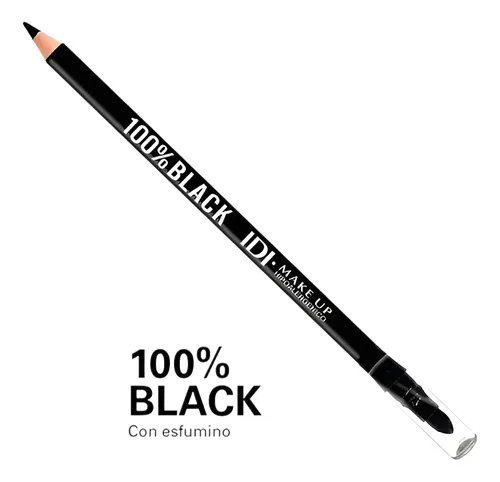 Idi Lapiz Delineador De Ojos 100% Black Negro Perfumeria!
