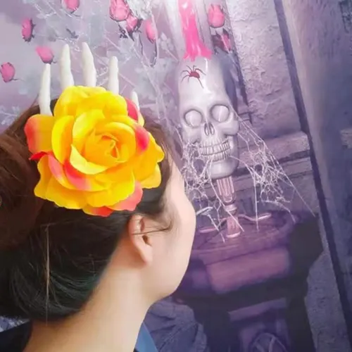 Horquilla Gótica Para El Día De Los Muertos