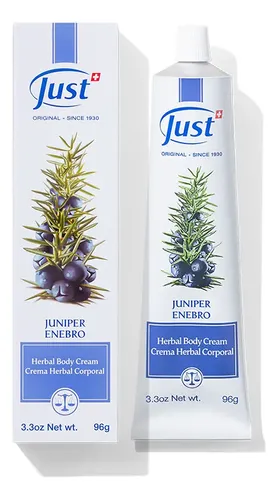 Crema De Enebro Swiss Just 96g Masajes Corporal