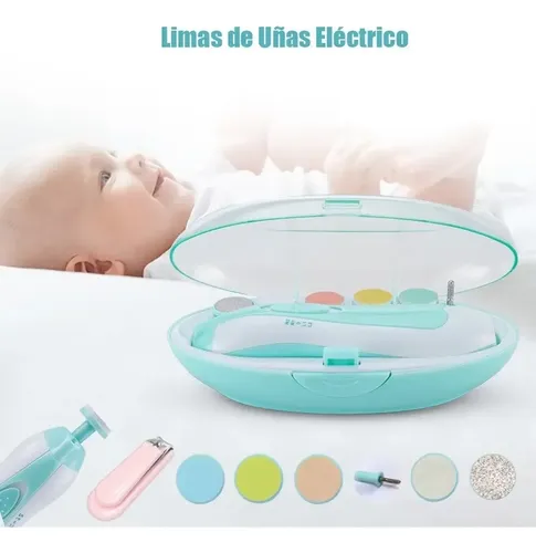 Lima De Uñas Bebe, 6 Cabeza Molienda Y 1 Cortauñas Niños