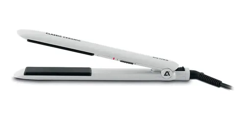 Planchita De pelo Atma Pl8933p Alisado con placas de Ceramica Color Blanco