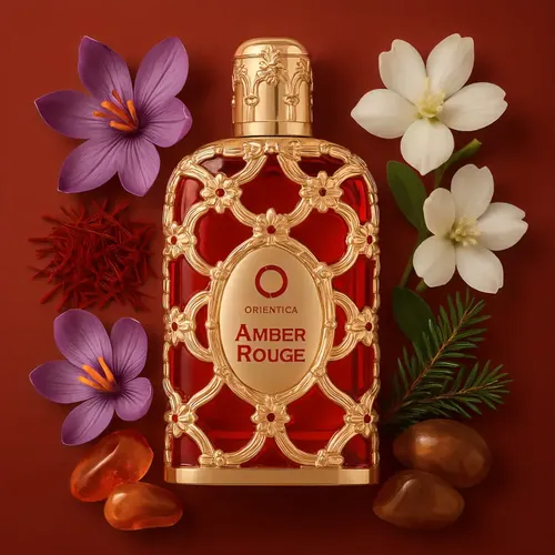 Perfume de mujer Orientica Luxury Amber Rouge Edp, 80 ml, árabe