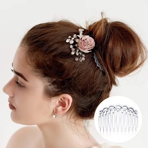 16 Accesorios Para Cabello De Mujer Peinetas Laterales