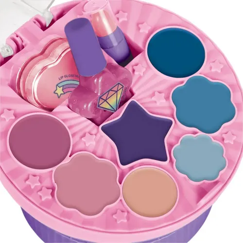 Set de Maquillaje Infantil Unicorn Dreams Multiscope Bola Cristal Hipoalergénico