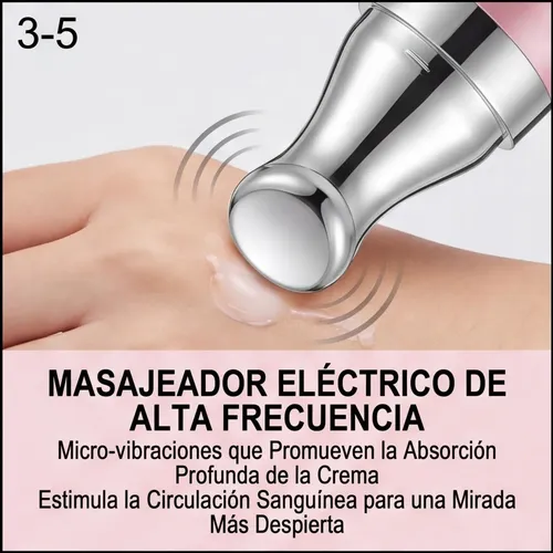 Crema De Ojos Masaje Eléctrico Polipéptido Anti Ojeras Jaysu Día/noche