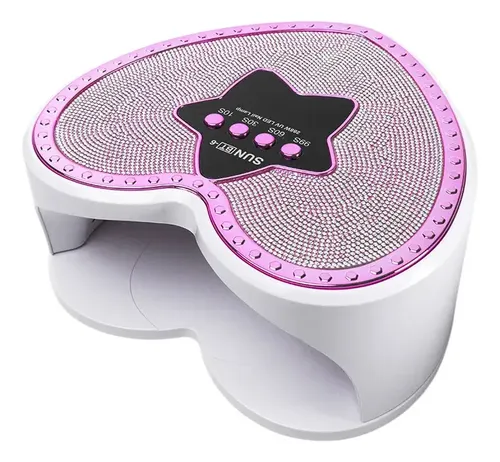 Cabina Para Uñas Profesional Sun Bt-6 Uv/led 288w Con Strass