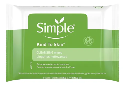 Toallitas Desmaquillantes Simple Kind To Skin 7 Unidades